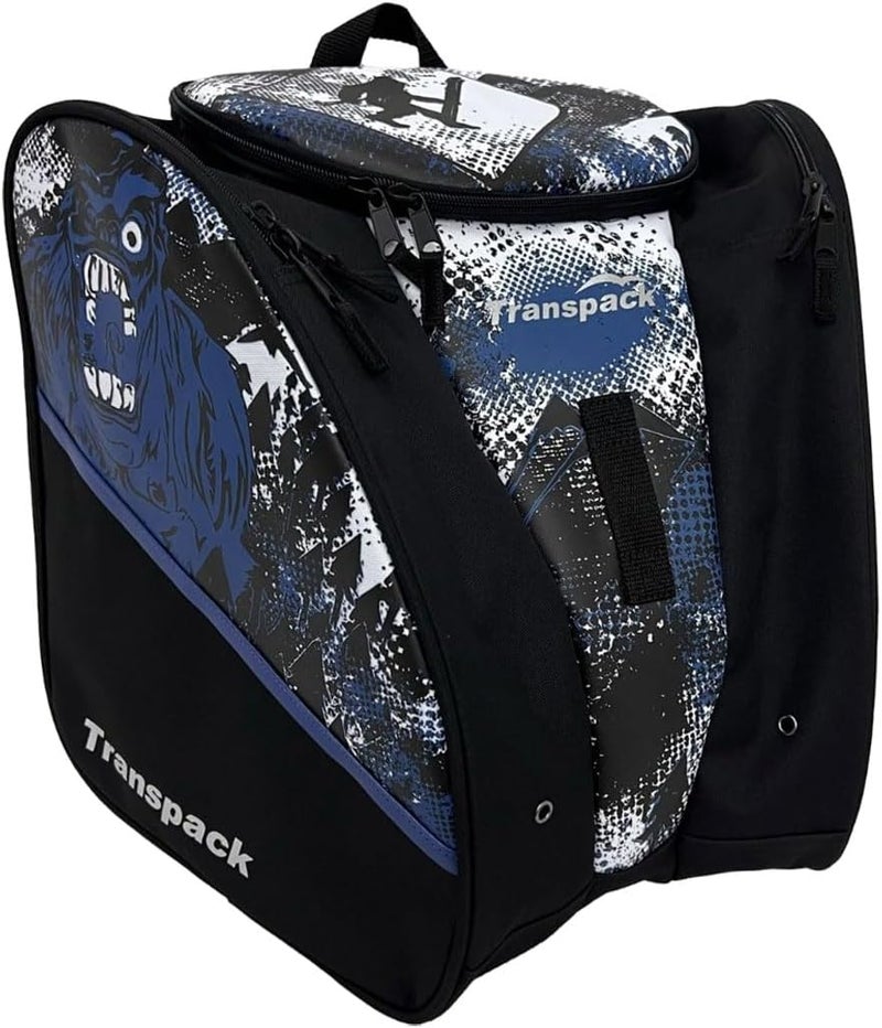 Transpack Edge Junior+ 38L Water-Resistant Padded Multi-Compartment Ski/Snowboard Boot Helmet Goggles & Gear Backpack Bag - Image 1